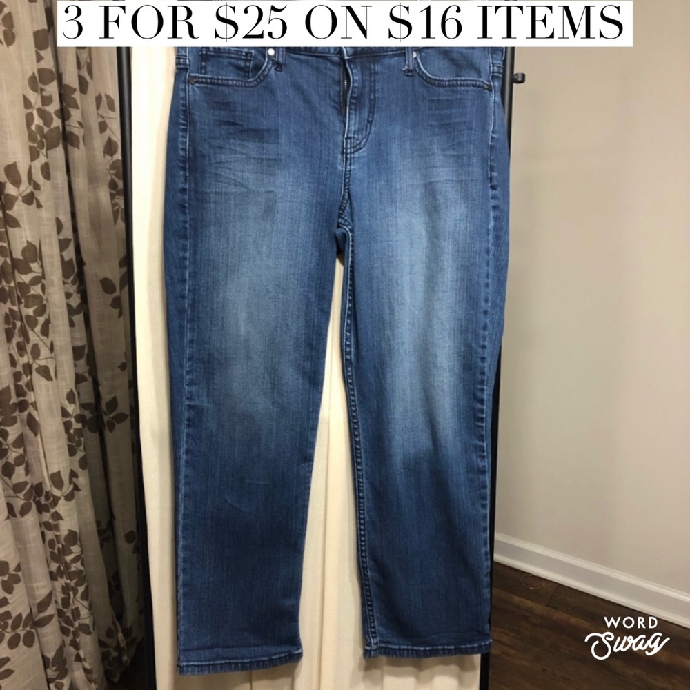 Calvin Klein Jeans Blue  Capri Size 8